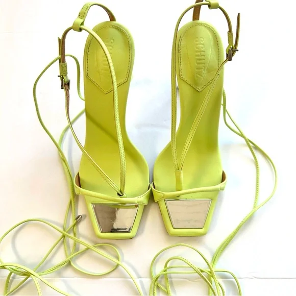 SCHUTZ strapy heels - Picture 2 of 9